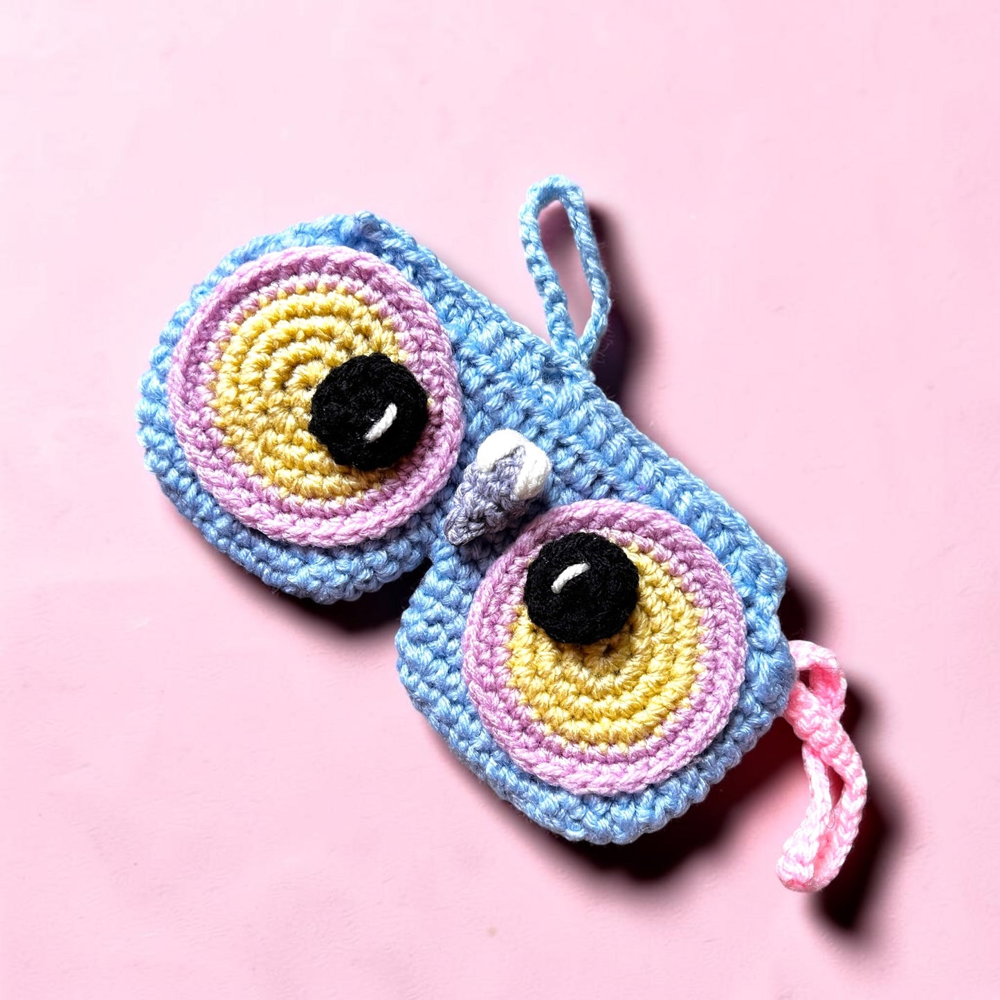 Cute crochet glasses holder Gulyarn