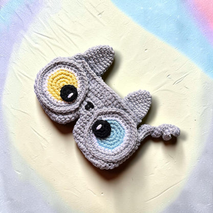 Cute crochet glasses holder Gulyarn