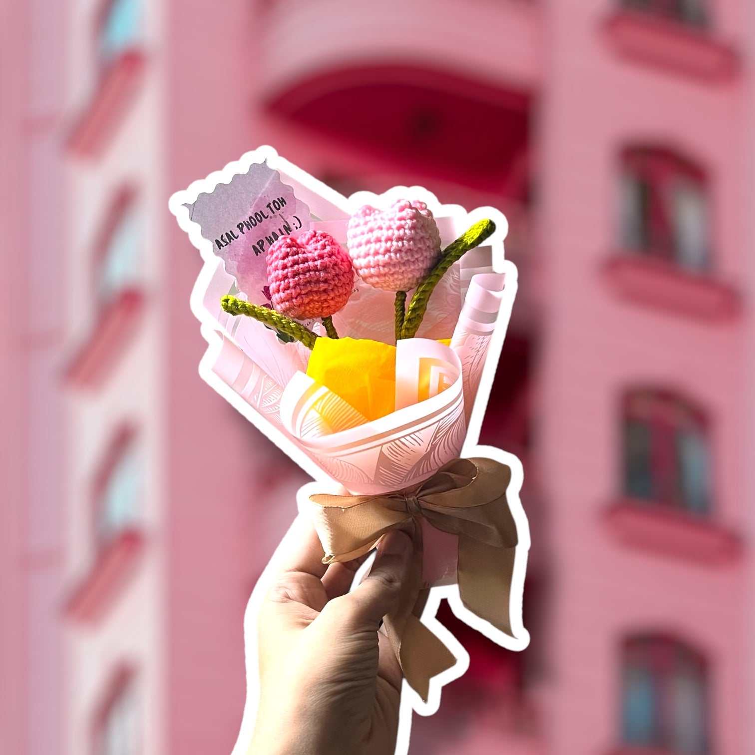 Little Bundle of Joy - Tulip Crochet Bouquet Gulyarn