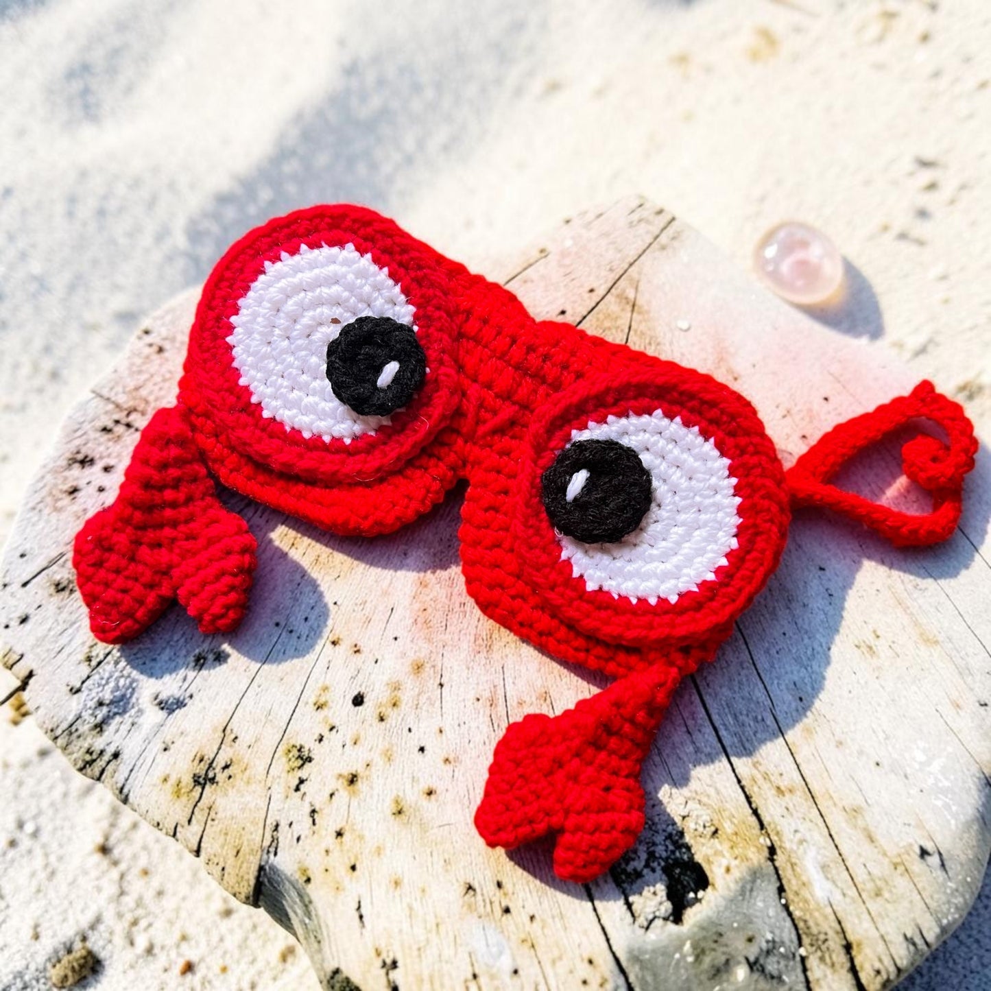 Cute crochet glasses holder Gulyarn