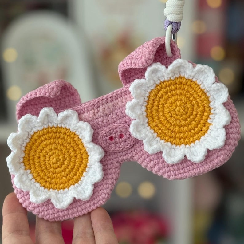 Cute crochet glasses holder Gulyarn