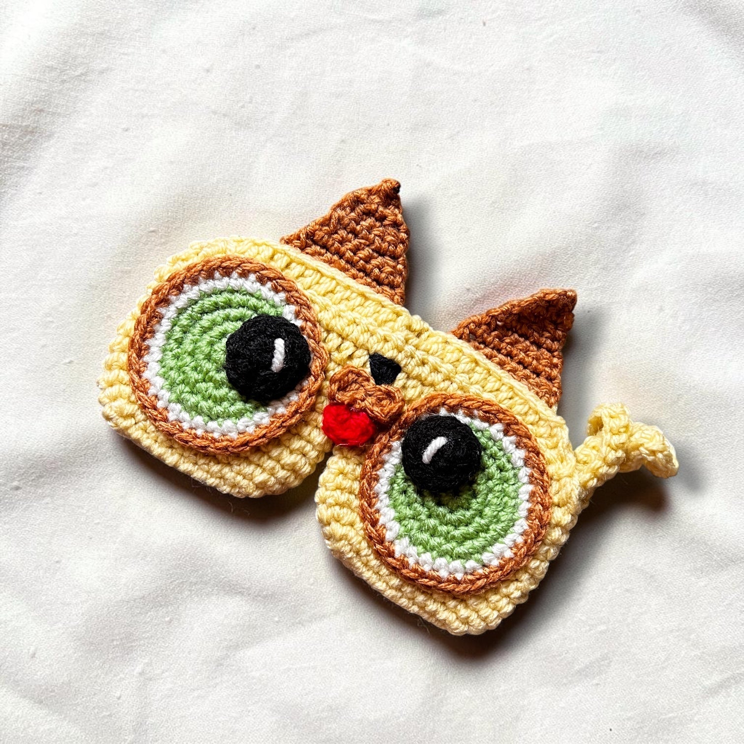 Cute crochet glasses holder Gulyarn