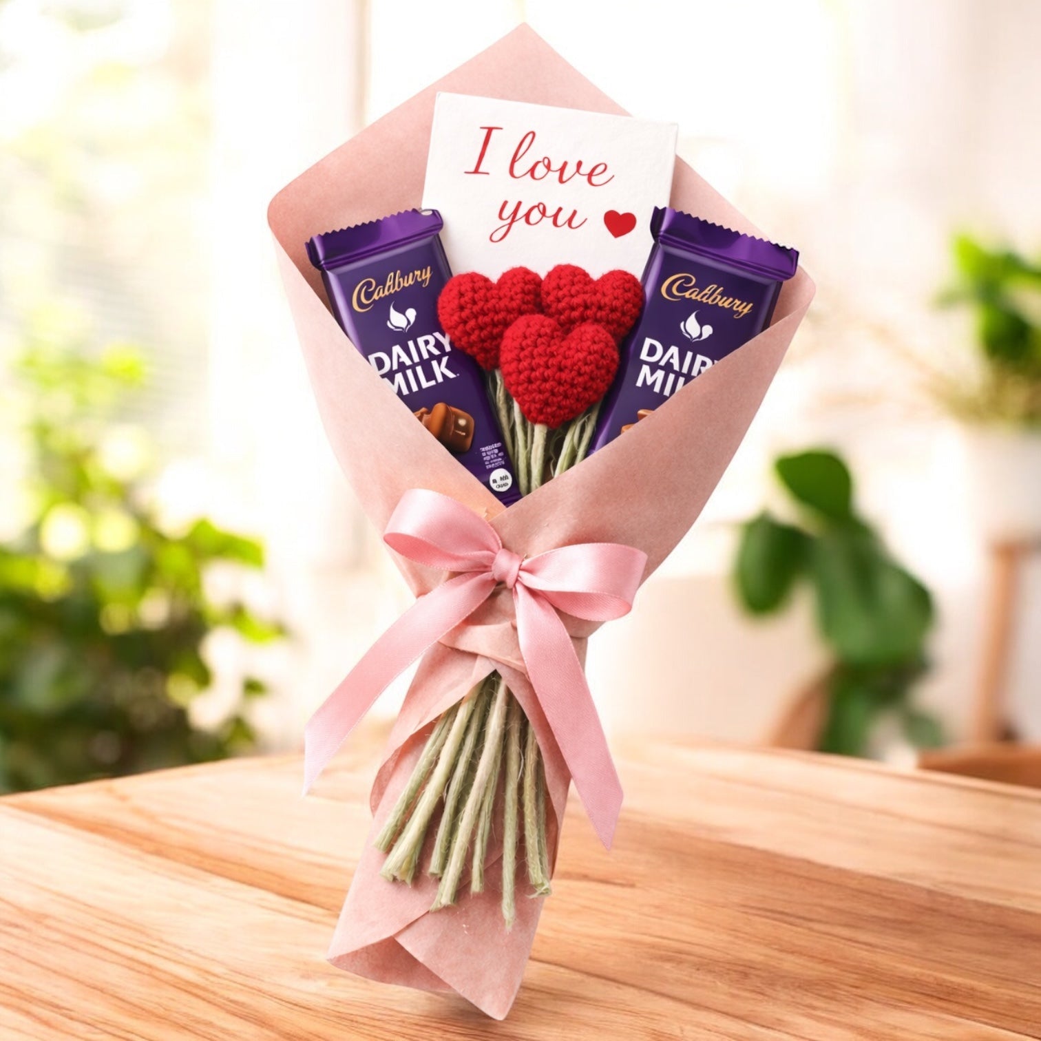 Sweetheart Forever Valentine Bouquet Gulyarn