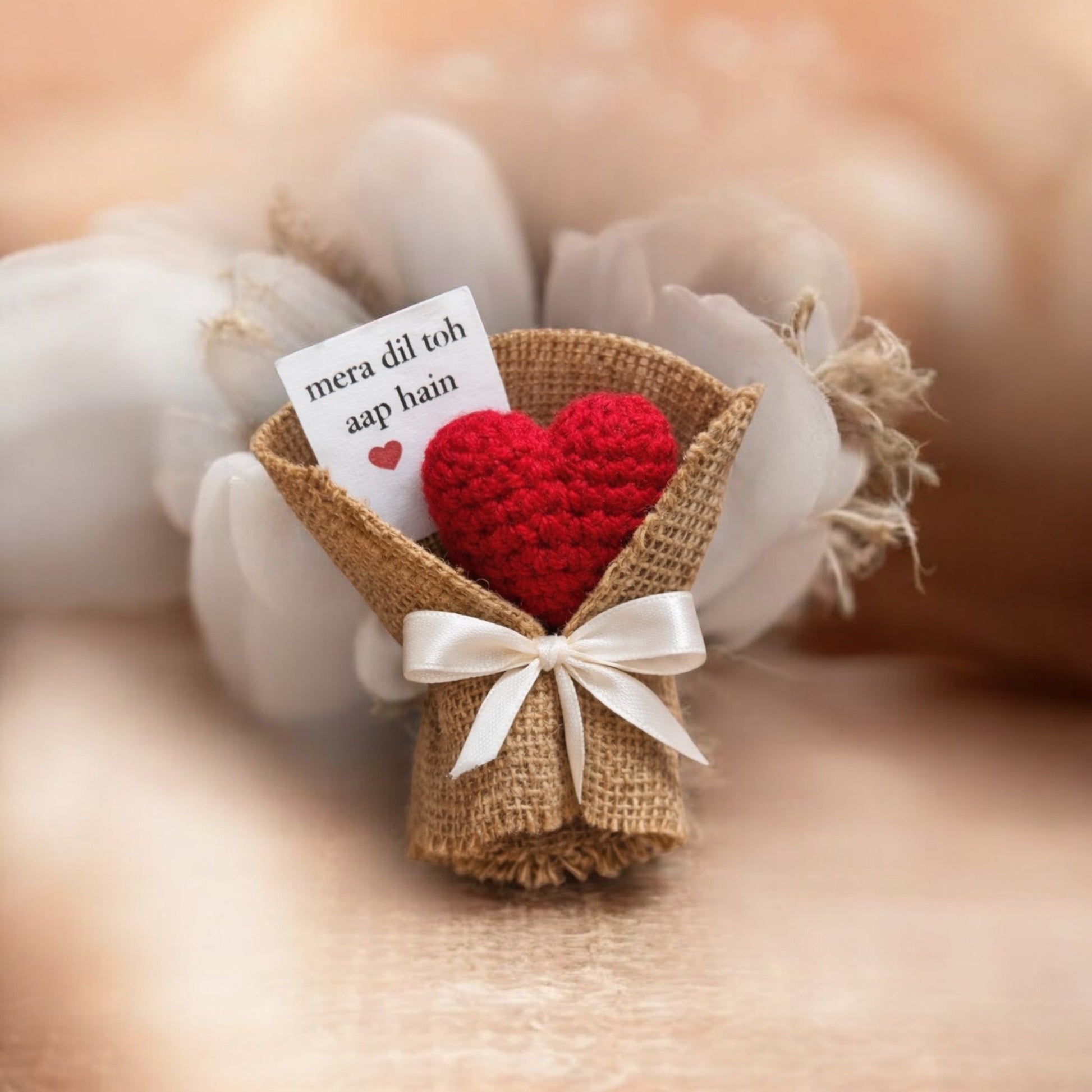 Heart on a String – Crochet Keychain Bouquet Gulyarn